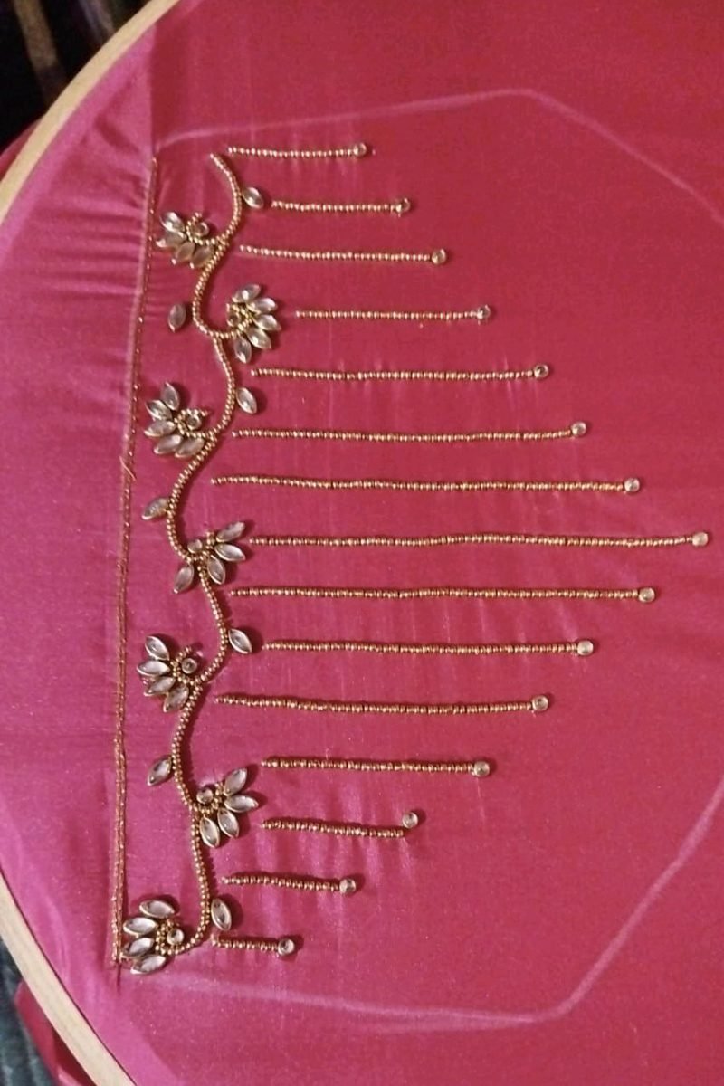 Student Aari embroidery work &ndash; photo 1
