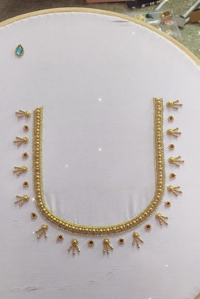 Student Aari embroidery work &ndash; photo 4