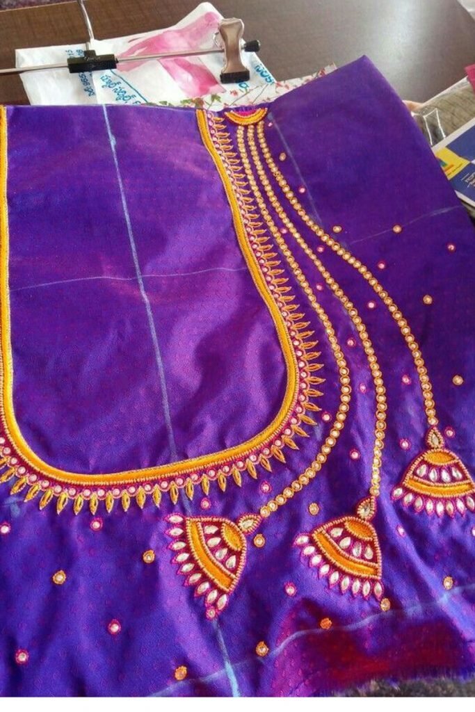 Student Aari embroidery work &ndash; photo 9