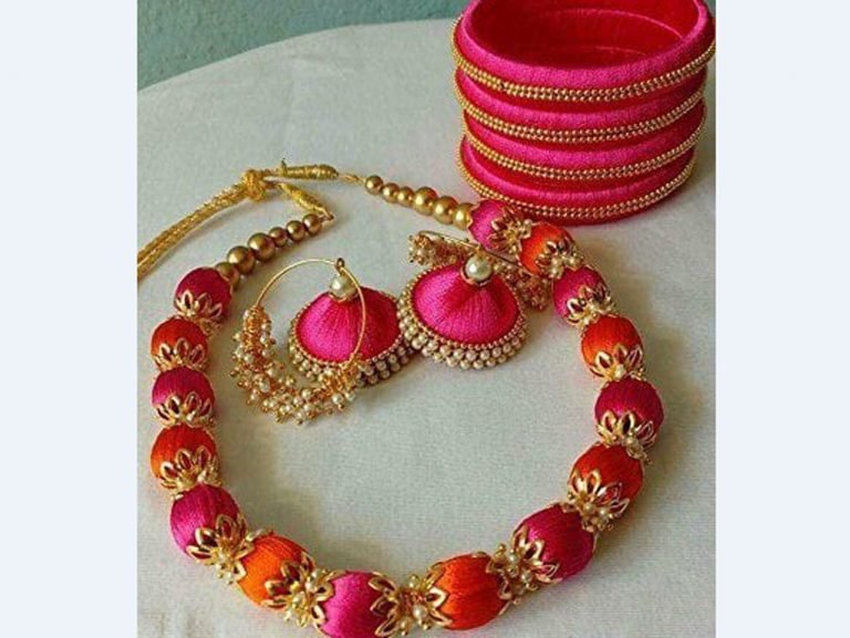 Handmade Silk Thread Jewellery &ndash; photo 1